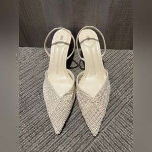 Zara Elegant Cream Heels